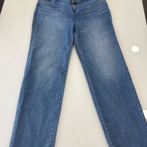 Fashion Nova Light Blue Straight Leg Jeans